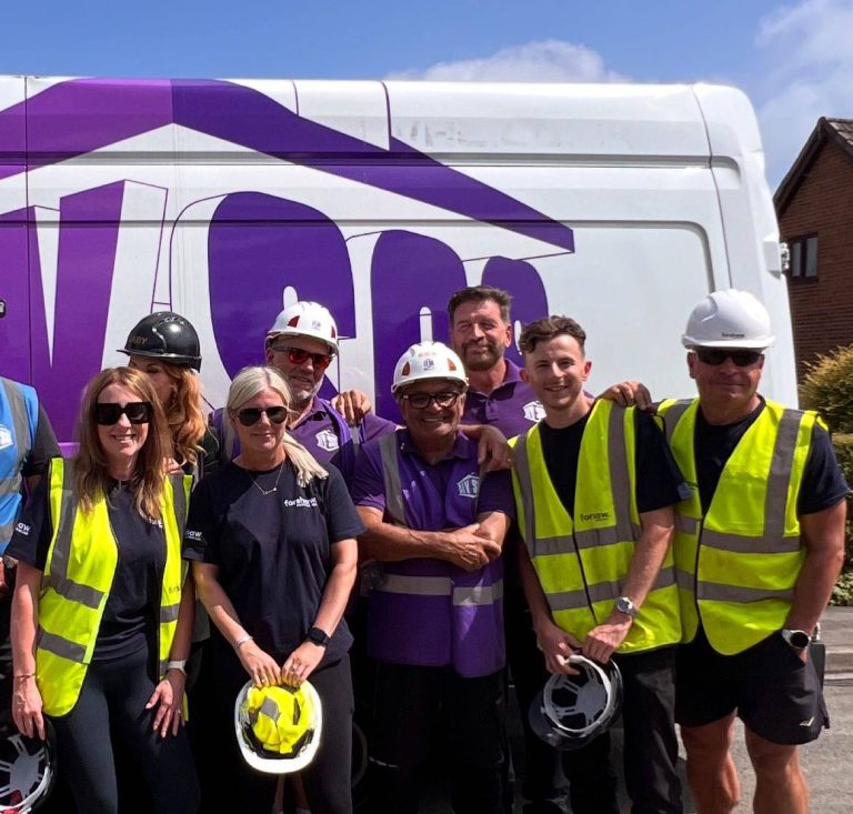 Forshaw Construction Lends a Hand to DIY SOS Project in Preston
