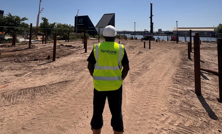 Wirral Waters – Piling operations are now progressing